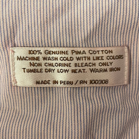 Peter Millar Pima Cotton 4 Pocket Flat Front Chino Pants‎ Salmon Pink Size 34 - Picture 6 of 6